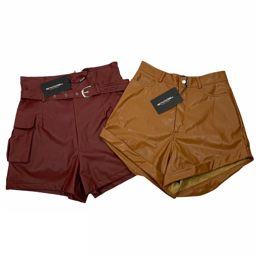 NWT PrettyLittleThing High-Waisted Shorts